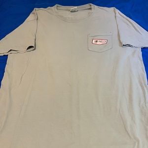 Old Row mens t-shirt, light gray size XL